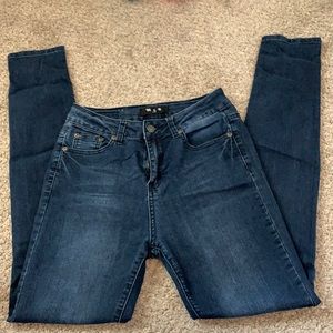 High rise jeans